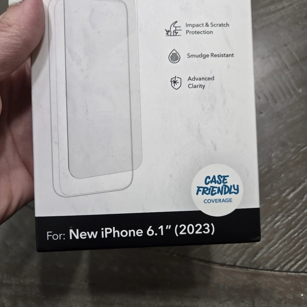 CLEARANCE ZAGG NWT Glass Shield Screen Protector for a 6.1